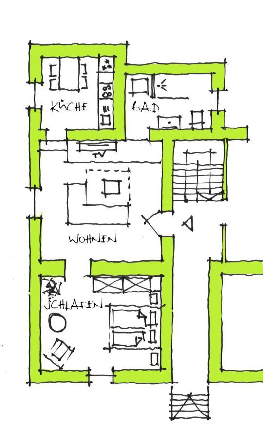 Komfort-Apart Paula Merzig Ngoại thất bức ảnh